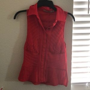 100% silk coral color